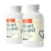 Two bottles of Heart Guard supplement displayed on a white background.